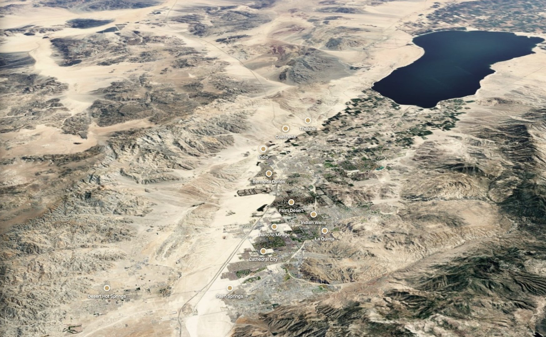 Desert hiking trails